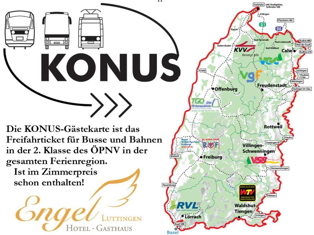 Hotel-Gasthaus Engel Luttingen เลาเฟนเบิร์ก ภายนอก รูปภาพ
